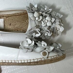 Tory Burch Blossom Slip On‎ Espadrilles Flats Shoes size 8